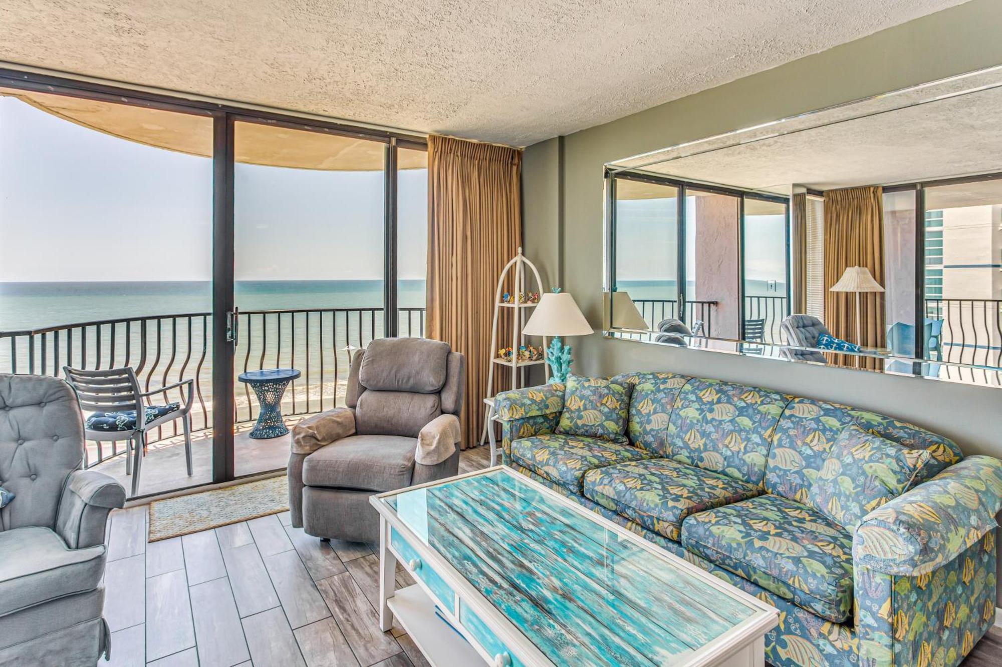 Myrtle Beach Oceanfront Condo With Covered Balcony! Εξωτερικό φωτογραφία