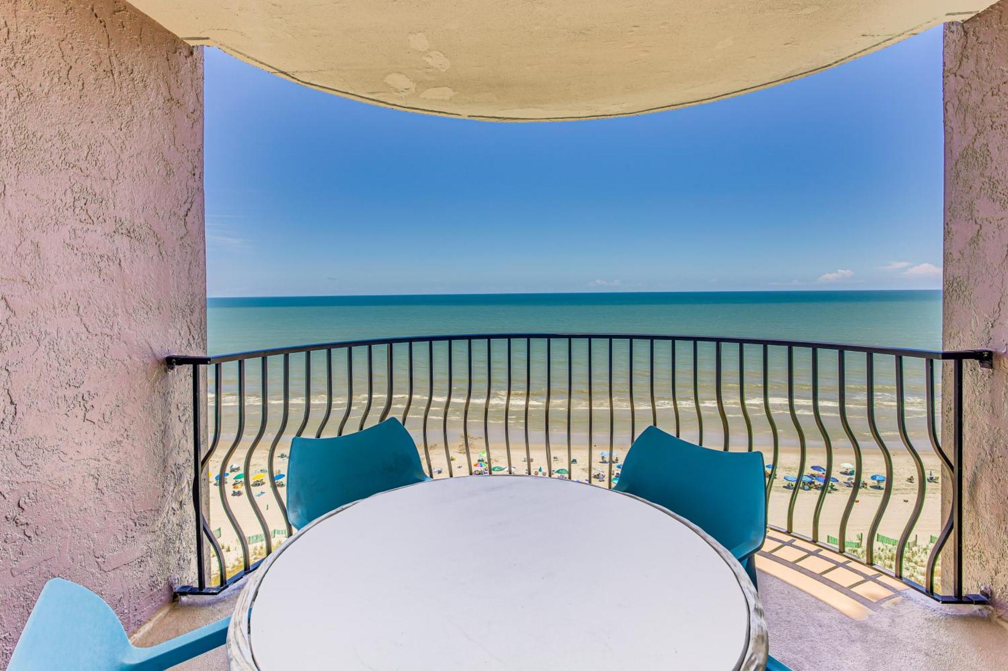 Myrtle Beach Oceanfront Condo With Covered Balcony! Εξωτερικό φωτογραφία