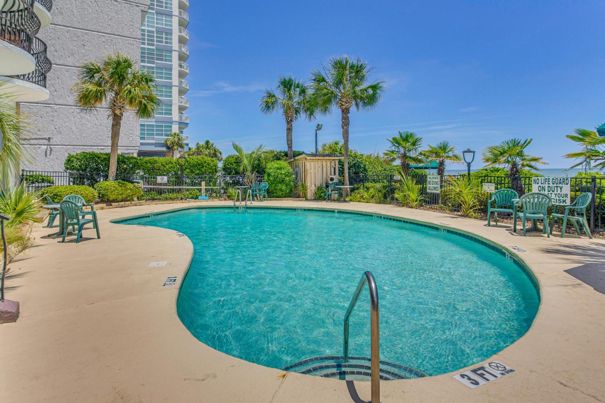 Myrtle Beach Oceanfront Condo With Covered Balcony! Εξωτερικό φωτογραφία
