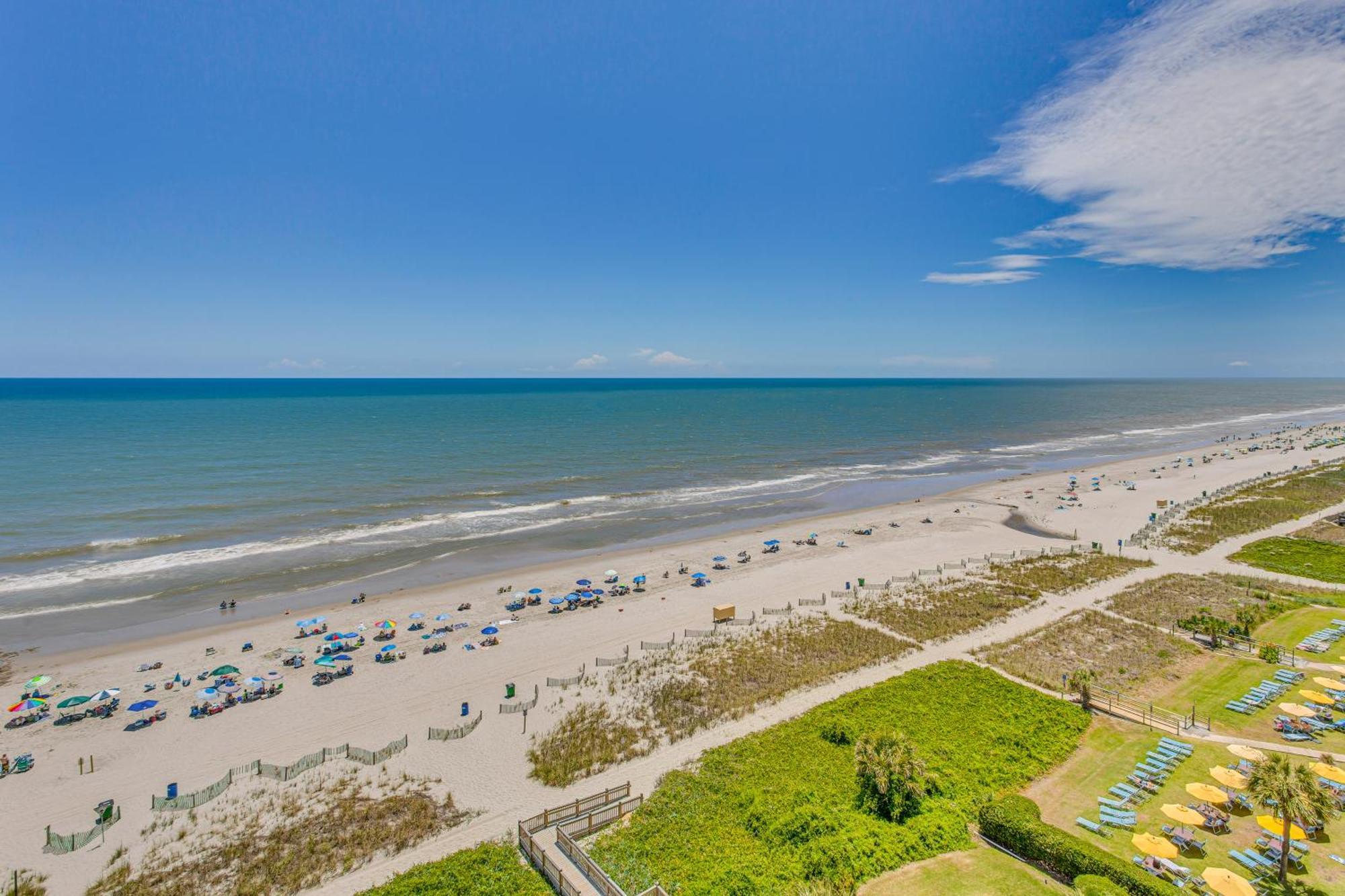 Myrtle Beach Oceanfront Condo With Covered Balcony! Εξωτερικό φωτογραφία