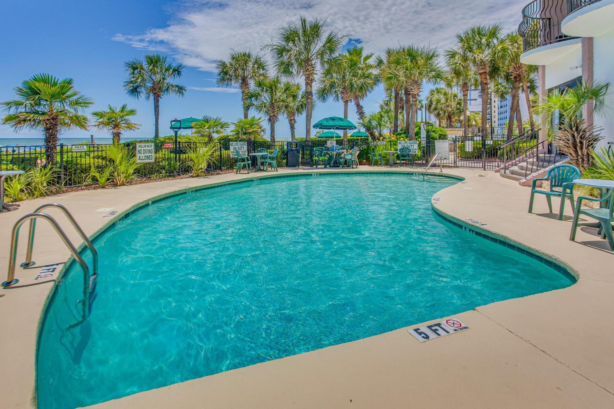 Myrtle Beach Oceanfront Condo With Covered Balcony! Εξωτερικό φωτογραφία
